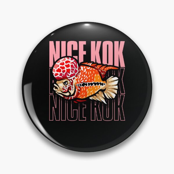 Item preview, Nice Kok Funny Flowerhorn Cichlid Fish Keeper designed and sold by JRRTs.