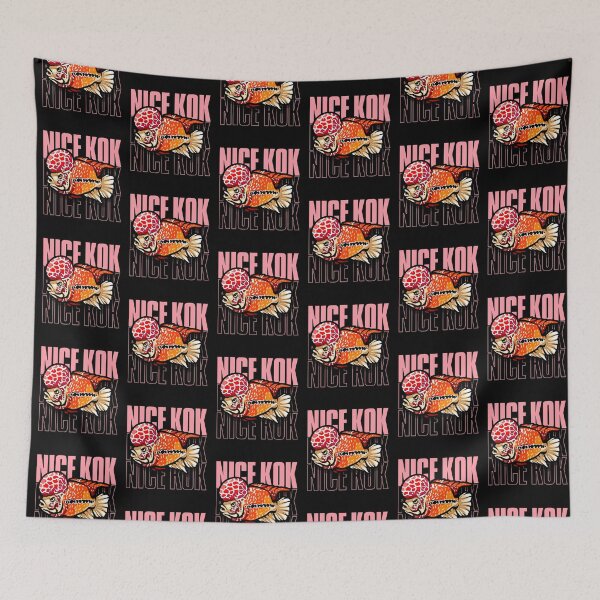 Item preview, Nice Kok Funny Flowerhorn Cichlid Fish Keeper designed and sold by JRRTs.