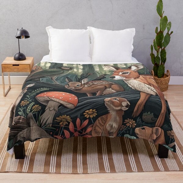 Item preview, Fantasy Forest Animals Illustration designed and sold by OccultDreams.