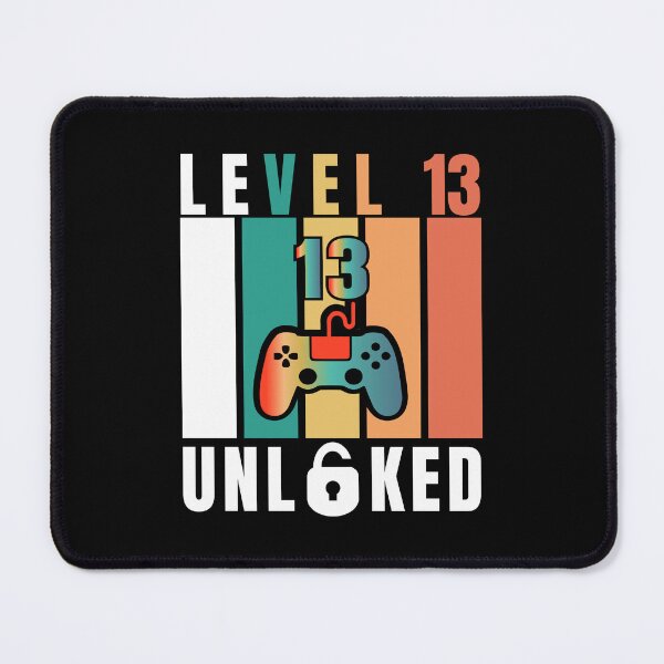 Item preview, Kids Level 13 Unlocked Funny Video Gamer 13th Birthday Gift designed and sold by Blok45.