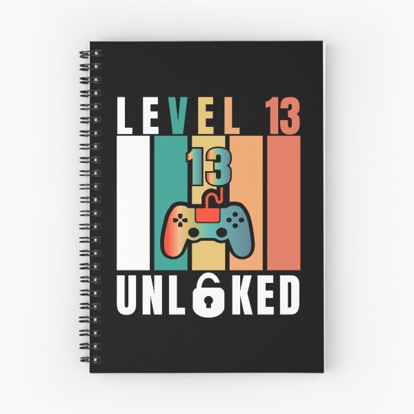 Item preview, Kids Level 13 Unlocked Funny Video Gamer 13th Birthday Gift designed and sold by Blok45.