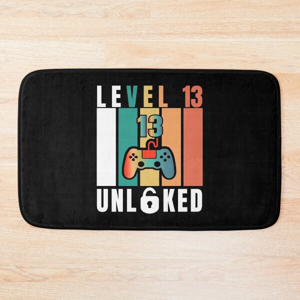 Item preview, Kids Level 13 Unlocked Funny Video Gamer 13th Birthday Gift designed and sold by Blok45.