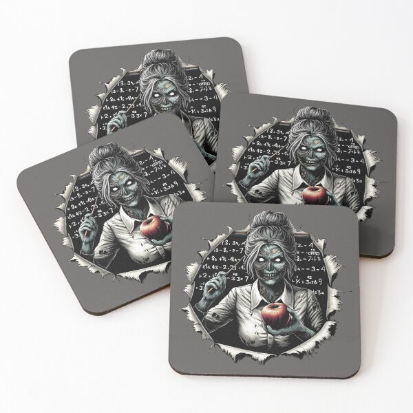 Item preview, Zombie Teacher With Apple designed and sold by bunnyboiler.