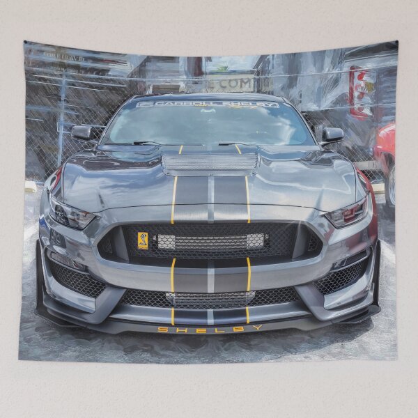 Item preview, 2016 Gray Ford Shelby Mustang GT350 X186 designed and sold by RichFrancoCars.