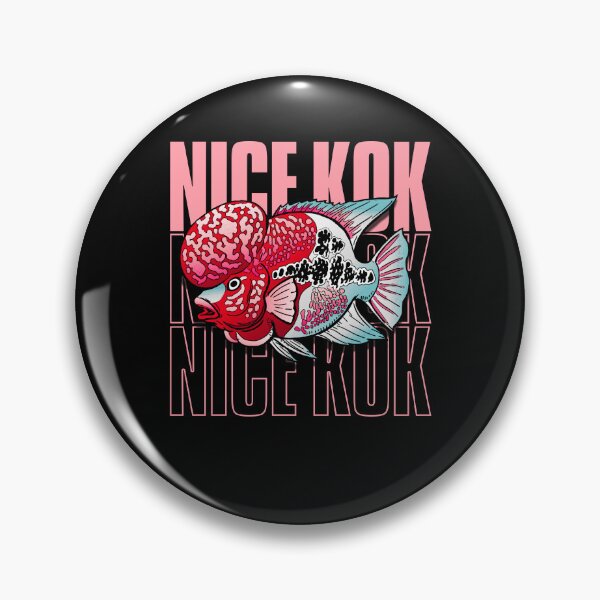 Item preview, Nice Kok Funny Flowerhorn Cichlid Fish Keeper designed and sold by JRRTs.