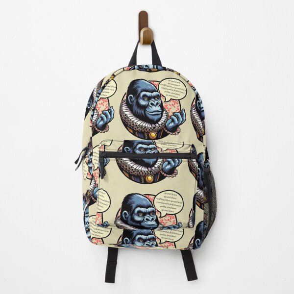 Item preview, Shakespearean Gorilla Quoting “A Midsummer Night’s Dream” designed and sold by Ghost on Toast.