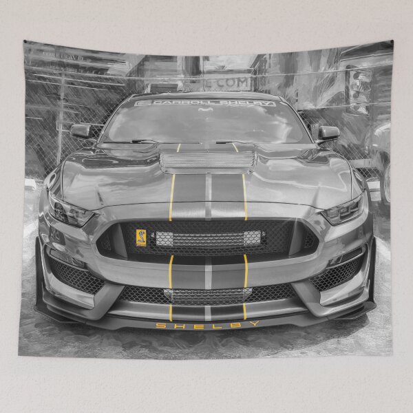Item preview, 2016 Gray Ford Shelby Mustang GT350 X185 designed and sold by RichFrancoCars.