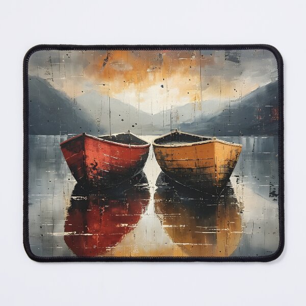 Item preview, Lakeside Tranquility - Abstract Minimalism designed and sold by Moisky Art.