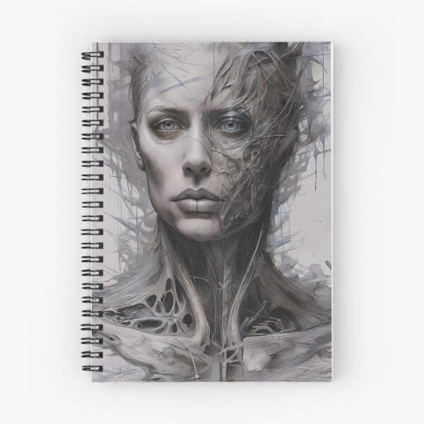 Item preview, The disintegrated abstract human face designed and sold by PixelCraftDSG.