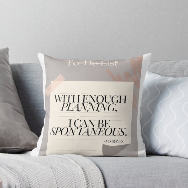 Item preview, With Enough Planning, I Can Be Spontaneous designed and sold by Jacobs-Media.