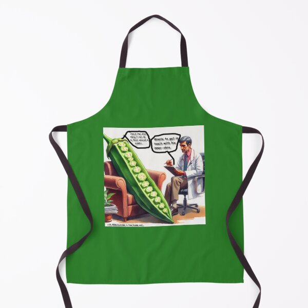 Item preview, Okra In Therapy To Get In Touch With His Inner-Okra designed and sold by Rick London Gifts.