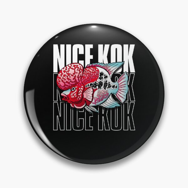 Item preview, Nice Kok Funny Flowerhorn Cichlid Fish Keeper designed and sold by JRRTs.