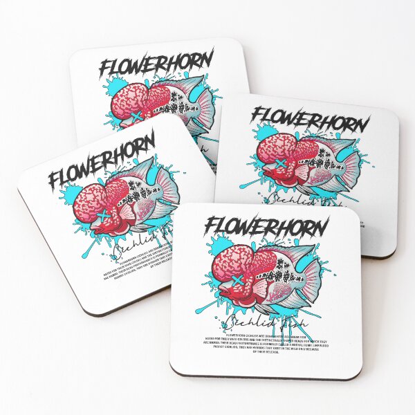 Aperçu de l'œuvre Flowerhorn Cichlid Monster Fish Keeper Streetwear créée et vendue par JRRTs.