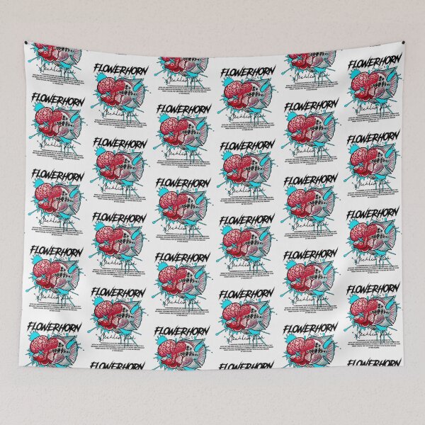 Aperçu de l'œuvre Flowerhorn Cichlid Monster Fish Keeper Streetwear créée et vendue par JRRTs.