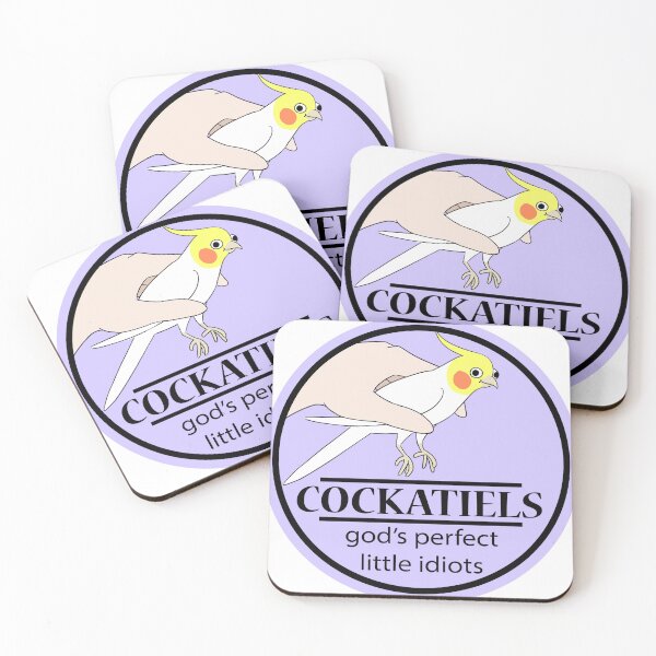 Item preview, Cockatiels: god's perfect little idiots designed and sold by chickenthoughts.