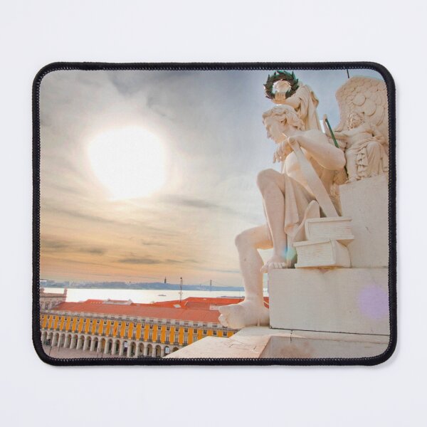 Item preview, the Angel at Rua Augusta Triumph Arch. designed and sold by Tereza Pilar  Art.