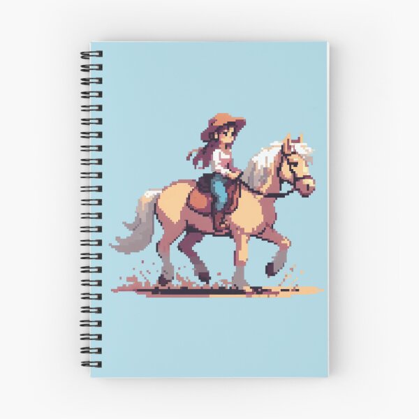 Item preview, Cowgril montando a caballo designed and sold by LandPol.