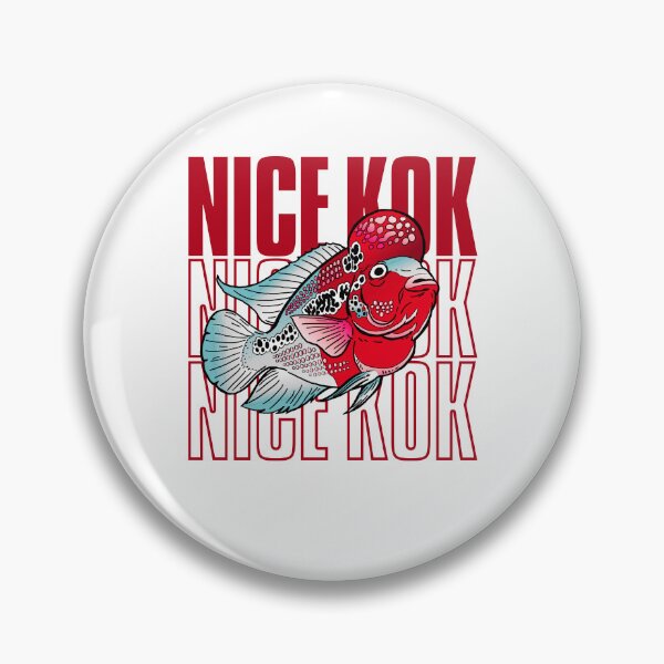 Item preview, Nice Kok Funny Flowerhorn Cichlid Fish Keeper designed and sold by JRRTs.