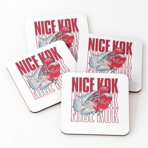 Item preview, Nice Kok Funny Flowerhorn Cichlid Fish Keeper designed and sold by JRRTs.