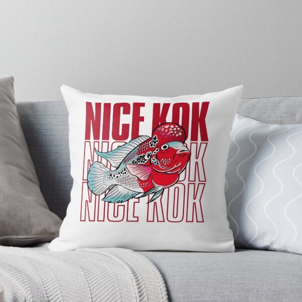 Item preview, Nice Kok Funny Flowerhorn Cichlid Fish Keeper designed and sold by JRRTs.