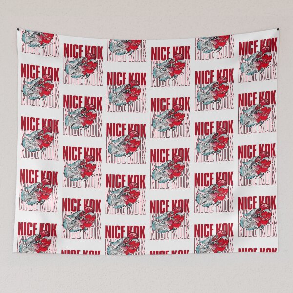 Item preview, Nice Kok Funny Flowerhorn Cichlid Fish Keeper designed and sold by JRRTs.