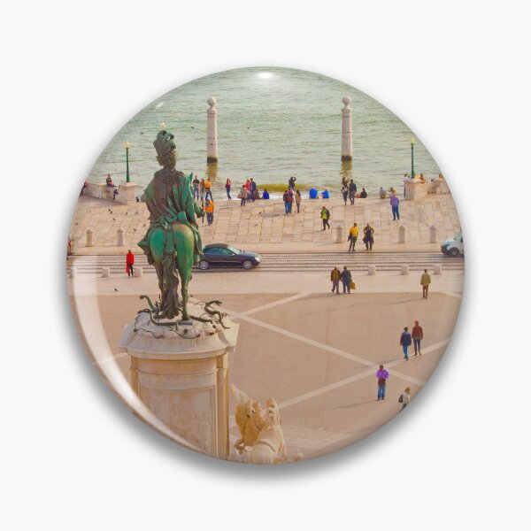 Item preview, cais das colunas. plaza del comercio. designed and sold by Tereza Pilar Art.