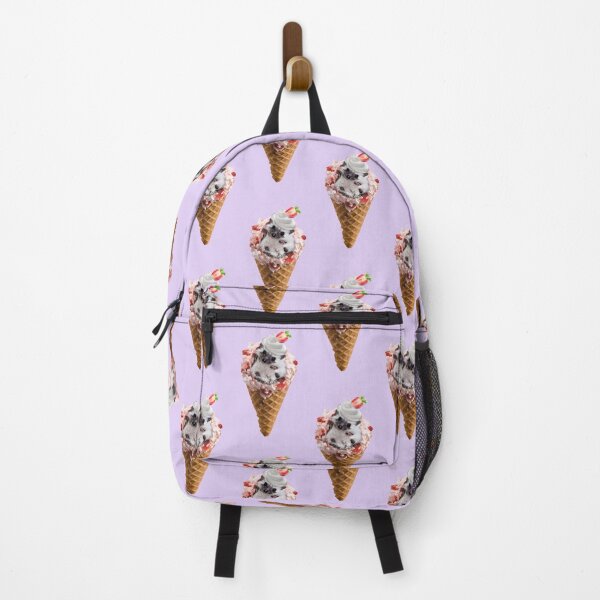 Item preview, CUTE HEDGEHOG STRAWBERRY ICECREAM CONE SUNDAE designed and sold by THE AMERICAN TEEVANGELIST.