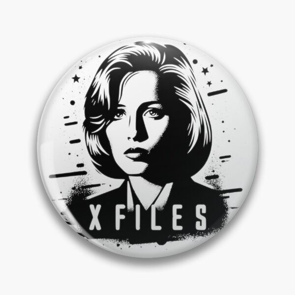 Item preview, X Files Scully Black and White  designed and sold by BassHeadMomma.