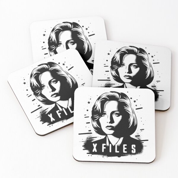 Item preview, X Files Scully Black and White  designed and sold by BassHeadMomma.