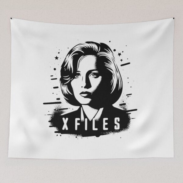 Item preview, X Files Scully Black and White  designed and sold by BassHeadMomma.