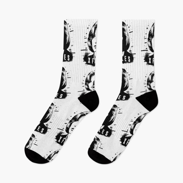 Item preview, X Files Scully Black and White  designed and sold by BassHeadMomma.