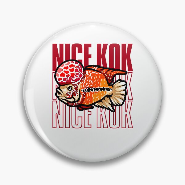 Item preview, Nice Kok Funny Flowerhorn Cichlid Fish Keeper designed and sold by JRRTs.
