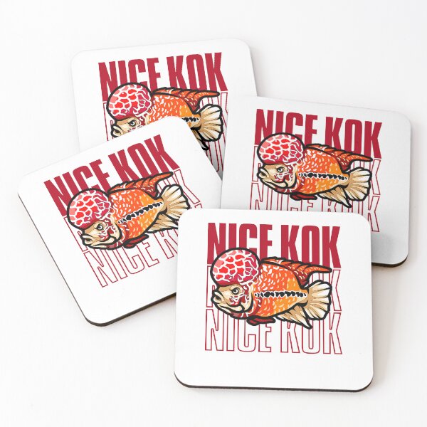 Item preview, Nice Kok Funny Flowerhorn Cichlid Fish Keeper designed and sold by JRRTs.