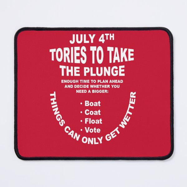 Item preview, Tories To Take The Plunge Fun General Election Design 2 designed and sold by taiche.