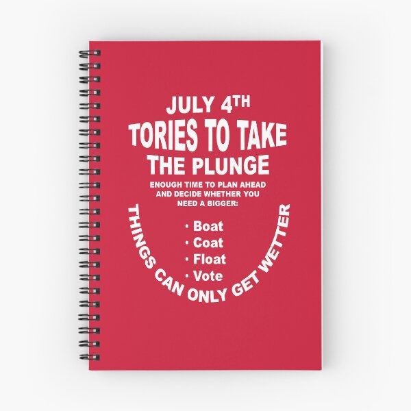 Item preview, Tories To Take The Plunge Fun General Election Design 2 designed and sold by taiche.