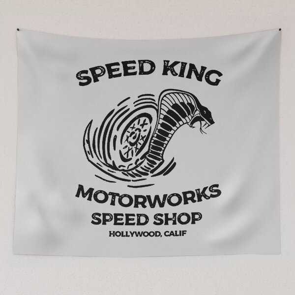 Item preview, Speed King Motorworks Speed Shop Lts designed and sold by Alema Art.
