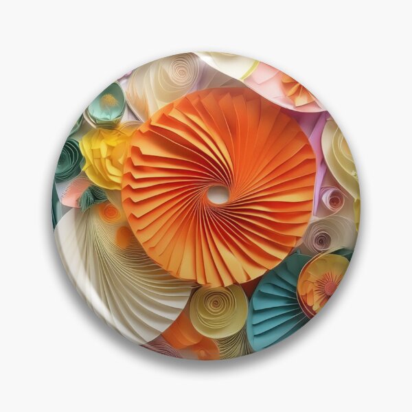 Item preview, Abstract Layered Paper Circles designed and sold by seeitknowit.