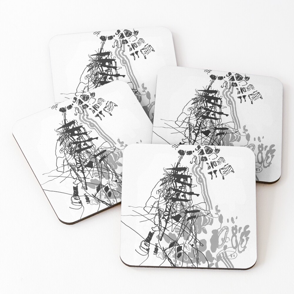 Item preview, Coasters (Set of 4) designed and sold by jditto.