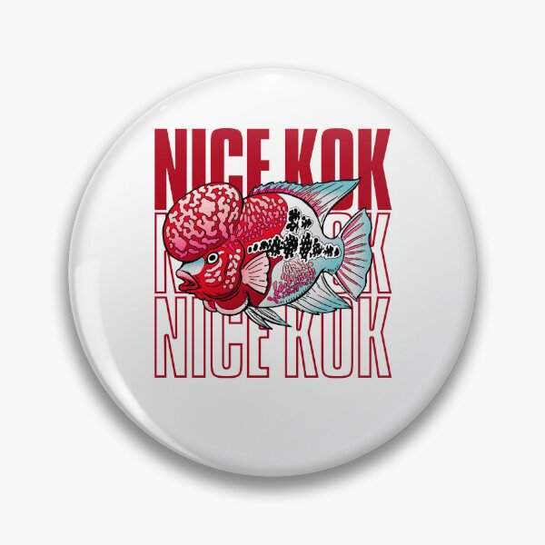 Item preview, Nice Kok Funny Flowerhorn Cichlid Fish Keeper designed and sold by JRRTs.