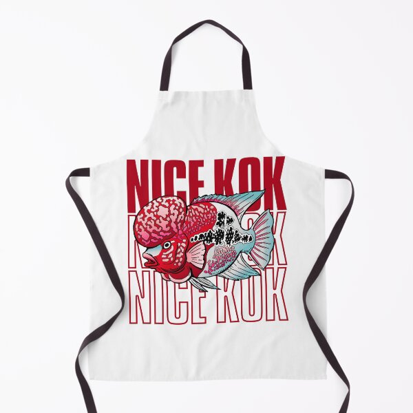 Item preview, Nice Kok Funny Flowerhorn Cichlid Fish Keeper designed and sold by JRRTs.