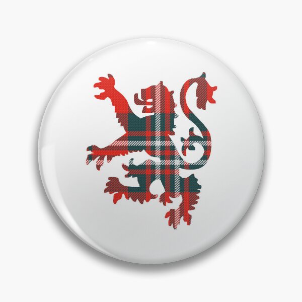 Item preview, Scott Red Modern Tartan - Detailed designed and sold by DiscoGypsyFish.