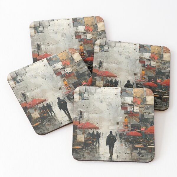 Item preview, City Square Vibes - Abstract Minimalism designed and sold by Moisky Art.