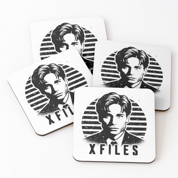 Item preview, X Files Mulder Black and White  designed and sold by BassHeadMomma.