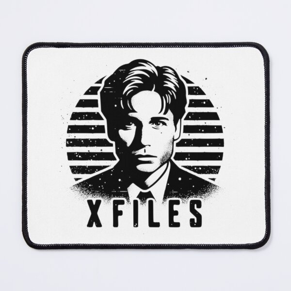 Item preview, X Files Mulder Black and White  designed and sold by BassHeadMomma.