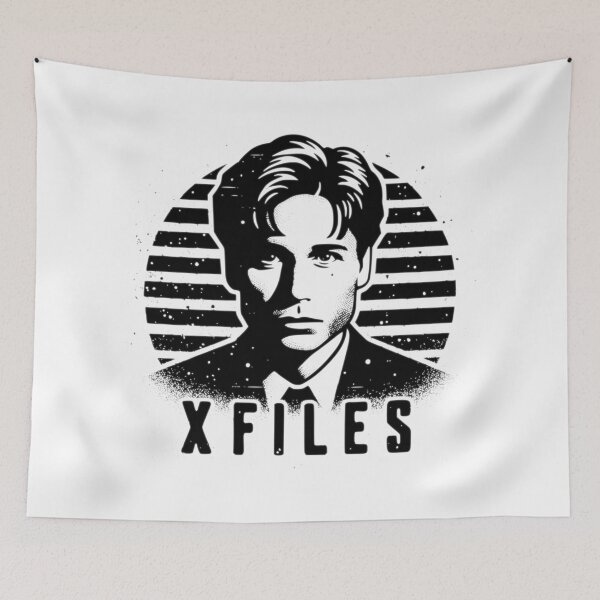 Item preview, X Files Mulder Black and White  designed and sold by BassHeadMomma.
