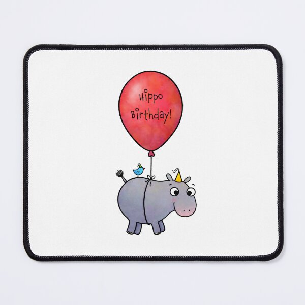 Item preview, Hippo Birthday! :) designed and sold by Claske.