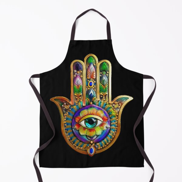Item preview, Flower Petals Third Eye Hamsa designed and sold by Lee Hiller Designs.