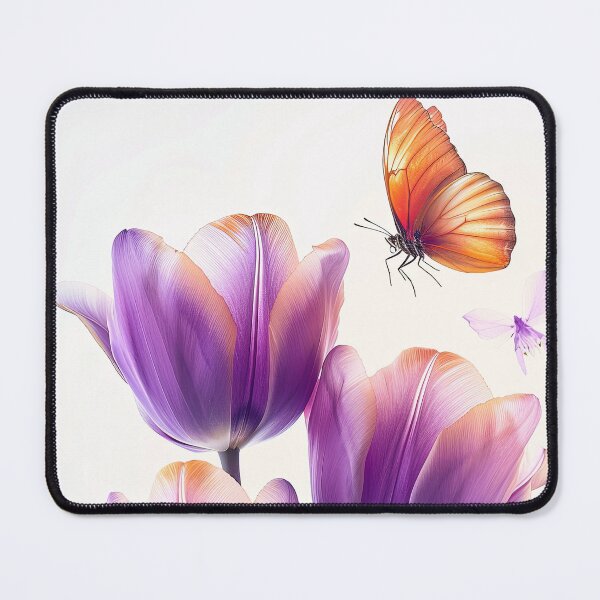 Item preview, Lavender Tulips Illustration  (Variation) designed and sold by OccultDreams.