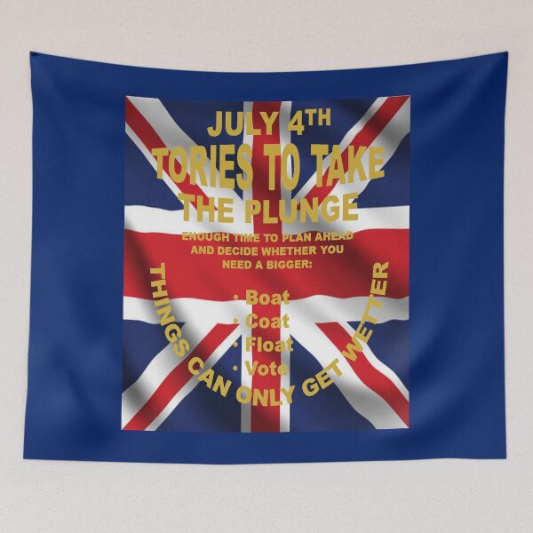 Item preview, Tories To Take The Plunge Fun General Election Design 4 designed and sold by taiche.