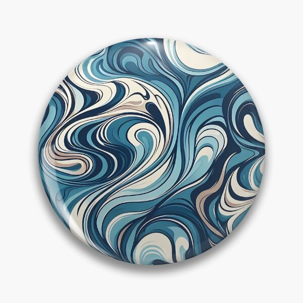 Item preview, Abstract liquid marble pattern designed and sold by Haji  Kamora.